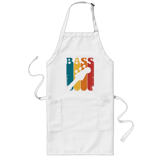 Bass Guitar Long Apron (Front)
