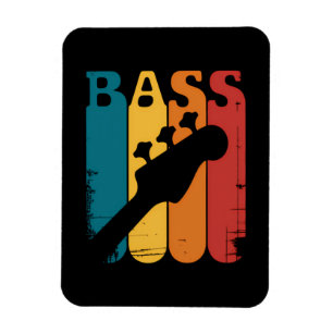 Bass Guitar Magnet