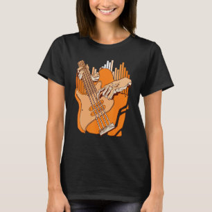 Bass Guitar Player Bassist String Instrument Music T-Shirt