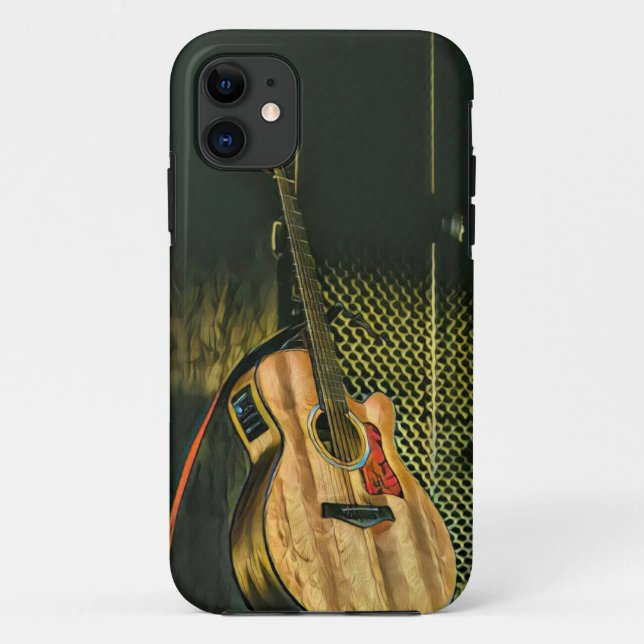Bass guitar player Case-Mate iPhone case (Back)