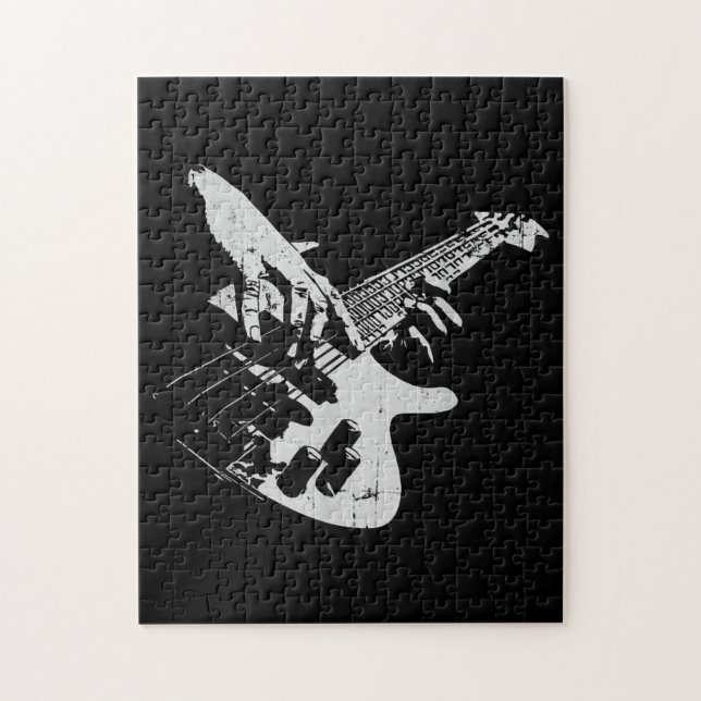 Bass Guitar Player Gift Bassist Jigsaw Puzzle (Vertical)
