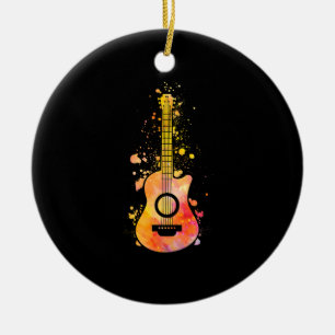 Bass Guitar Player Music Guitarist Musician Rock Ceramic Ornament