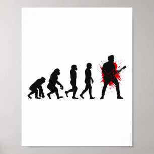 Bass Guitar Player Music Musician Bassist Funny Poster