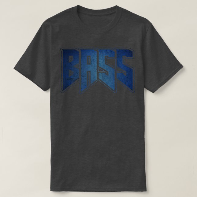 Bass Guitar Player RockHeavy MetalGrunge Band101 T-Shirt (Design Front)