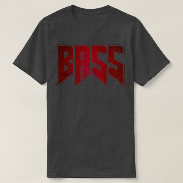 Bass Guitar Player RockHeavy MetalGrunge Band99 T-Shirt (Design Front)