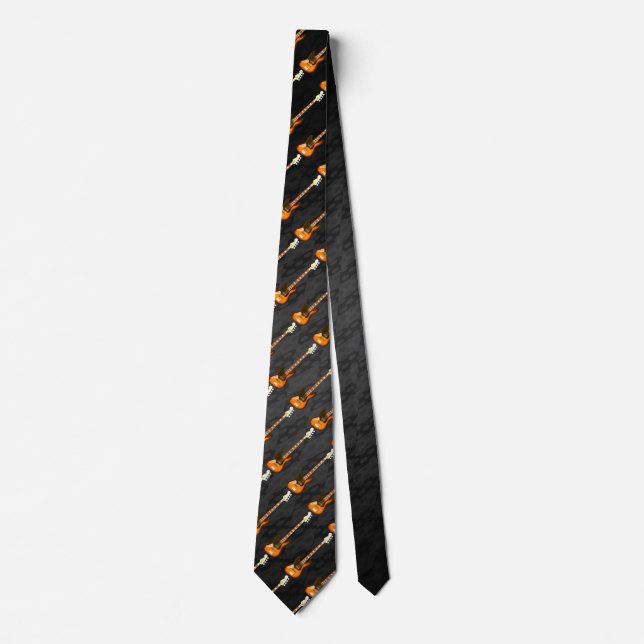 Bass Guitar Tie (Front)
