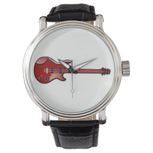 Bass guitar watch