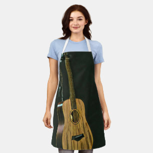 Bass guitarist gift apron