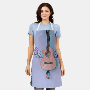 Bass guitarist gift apron