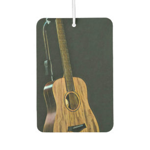 Bass guitarist gift car air freshener