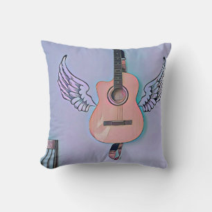 Bass guitarist gift cushion