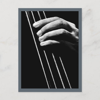 Bass Hand Postcard