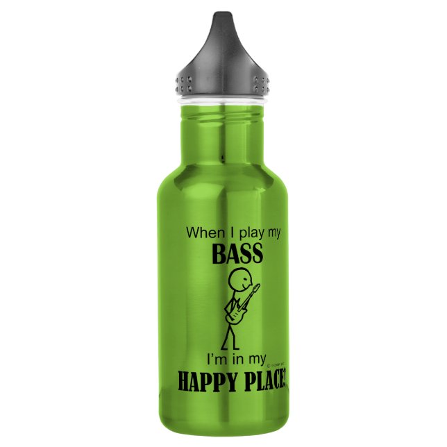 Bass Happy Place 532 Ml Water Bottle (Left)
