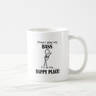 Bass Happy Place Coffee Mug