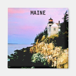 BASS HARBOR LIGHTHOUSE, MAINE MAGNET