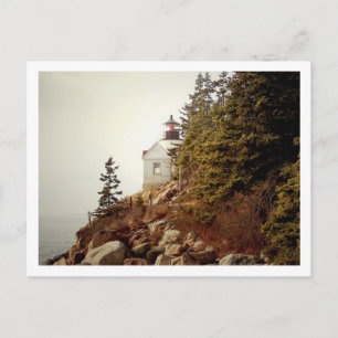 Bass Harbour Head Light Postcard