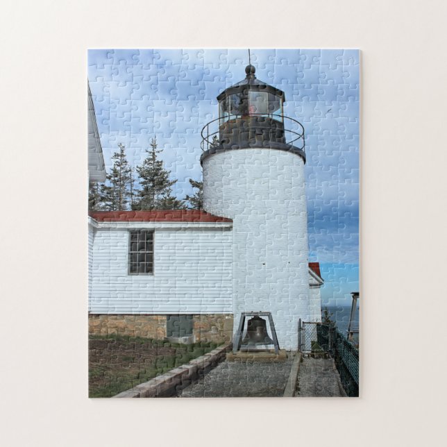 Bass Harbour Head Lighthouse, Maine Jigsaw Puzzle (Vertical)