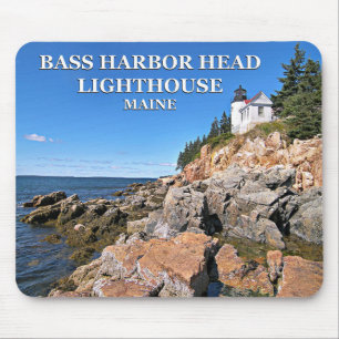 Bass Harbour Head Lighthouse, Maine Mousepad