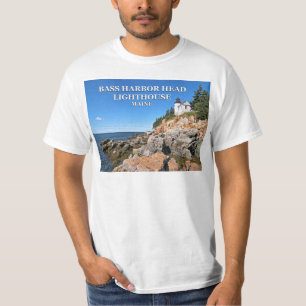Bass Harbour Head Lighthouse, Maine T-Shirt
