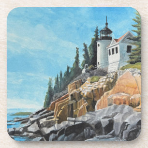 Bass Harbour Lighthouse Coaster