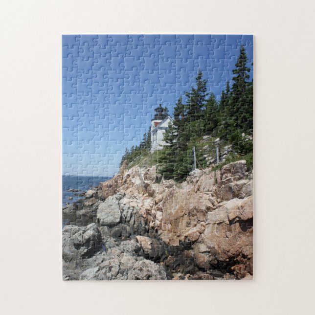 Bass Harbour Lighthouse Jigsaw Puzzle (Vertical)