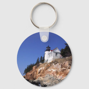 Bass Harbour Lighthouse Key Ring