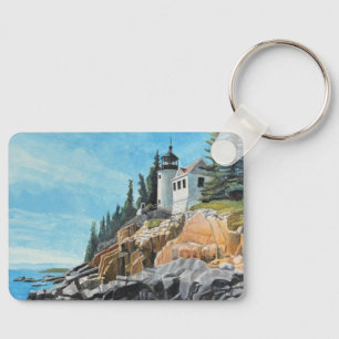 Bass Harbour Lighthouse Key Ring