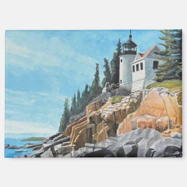 Bass Harbour Lighthouse Magnet (Front)
