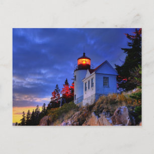 Bass Harbour Lighthouse, Maine Postcard