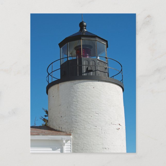 Bass Harbour Lighthouse Postcard (Front)