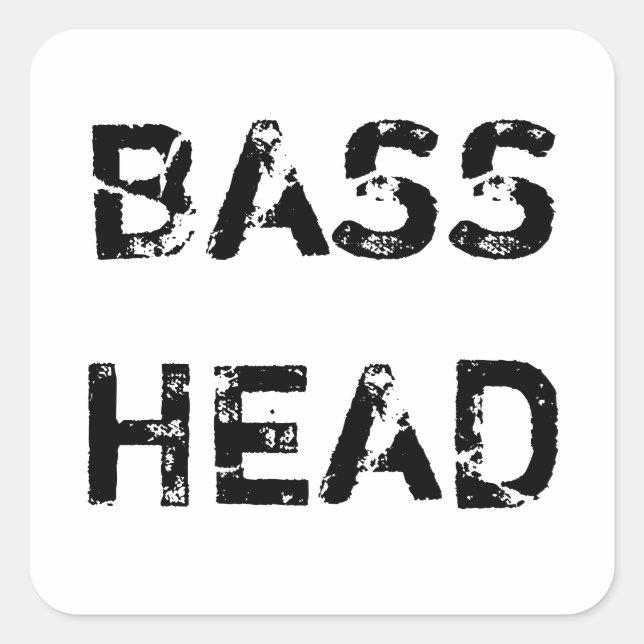 Bass Head sticker (Front)