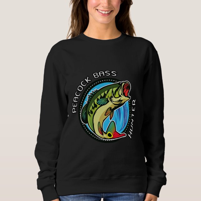 Bass Hunter Fish Sweatshirt (Front)