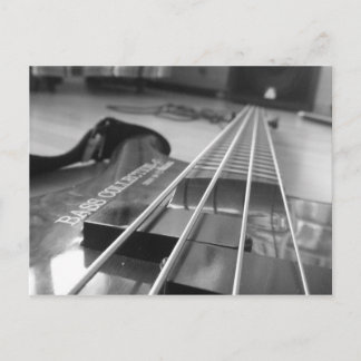 Bass in Black Postcard