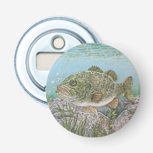 Bass It On Down Bottle Opener