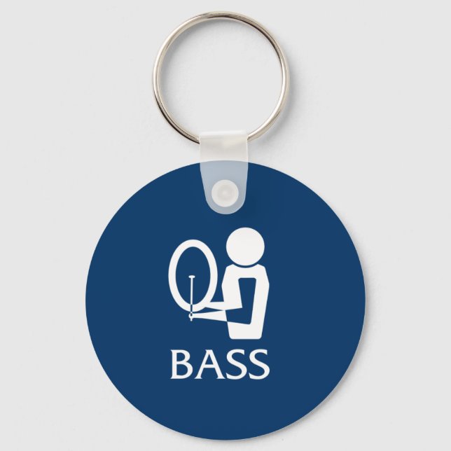 Bass Key Ring (Front)