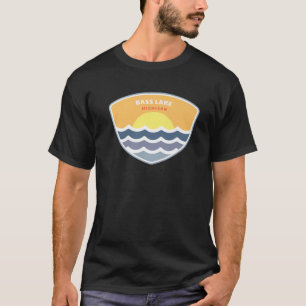 Bass Lake Michigan MI Sunset Vacation Souvenir T-Shirt