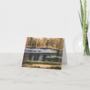 Bass Lake View Card