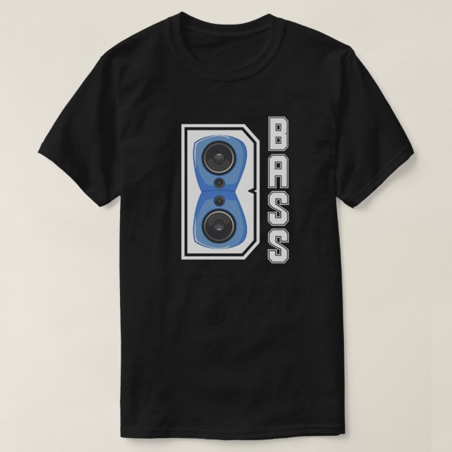 Bass Music T-Shirt (Design Front)