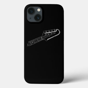 Bass Player Bass Guitar Musical Design iPhone 13 Case