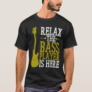 Bass Player Guitar Guitarist Metal Music School Vi T-Shirt