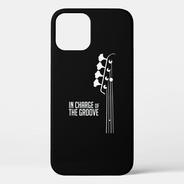 Bass Player In Charge of the Groove Case-Mate iPhone Case (Back)