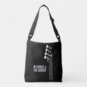 Bass Player In Charge of the Groove Crossbody Bag