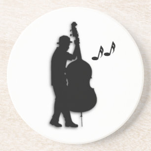 Bass Player Musician Coaster