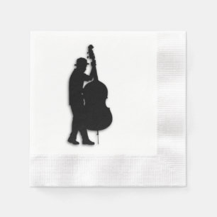 Bass Player Musician Napkin