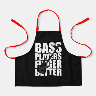 Bass players fingers better apron