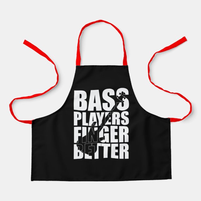Bass players fingers better apron (Front)