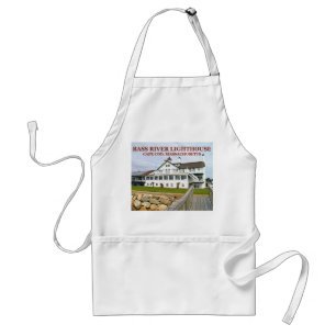 Bass River Lighthouse, Massachusetts Cooking Apron