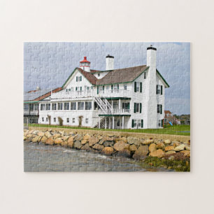 Bass River Lighthouse, Massachusetts Jigsaw Puzzle
