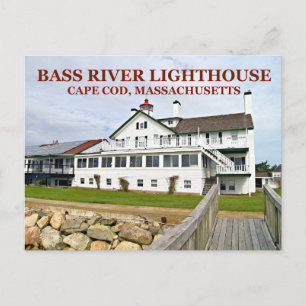 Bass River Lighthouse, Massachusetts Postcard