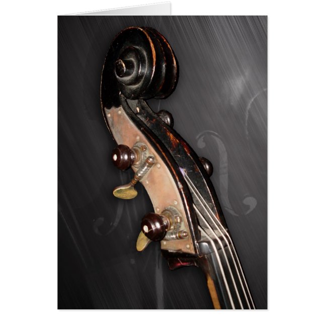 Bass Scroll - Card (Front)